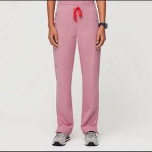 Chalk Pink Kade Scrub Pants